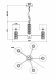 Подвесная люстра Maytoni Modern Dia008 DIA008PL-05CH. 