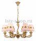 Подвесная люстра Natali Kovaltseva 75004 75004/6C GOLD. 