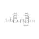 Уличный настенный светодиодный светильник Lightstar Raggio 377615. 