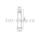 Уличный светодиодный светильник Lightstar Raggio 377905. 