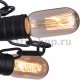 Потолочная люстра Arte Lamp A9344PL-8BK. 