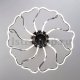 Потолочный светодиодный светильник Eurosvet Begonia 90095/10 хром. 