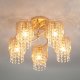 Потолочная люстра Eurosvet Bonnie 30137/5 золото. 