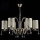 Подвесная люстра Freya Faust FR2300-PL-06-BZ. 