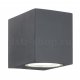 Уличный настенный светильник Ideal Lux Up AP1 Antracite. 