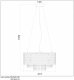 Подвесной светильник Lucide Raka 78376/41/30. 