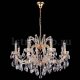 Подвесная люстра Crystal Lux Hollywood SP8 Gold. 