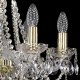 Подвесная люстра Bohemia Ivele Crystal 1413/6/165/G. 