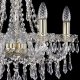 Подвесная люстра Bohemia Ivele Crystal 1403/6/160/G. 