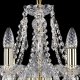 Подвесная люстра Bohemia Ivele Crystal 1403/6/160/G. 