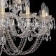 Подвесная люстра Bohemia Ivele Crystal 1402/16+8/400/G. 