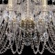 Подвесная люстра Bohemia Ivele Crystal 1402/16+8/400/G. 
