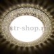Встраиваемый светодиодный светильник Ambrella light GX53 LED G298 CL/WW. 