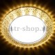 Встраиваемый светодиодный светильник Ambrella light GX53 LED G296 CL/WW. 