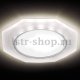 Встраиваемый светильник Ambrella light GX53 LED G216 CH/WH. 