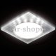 Встраиваемый светильник Ambrella light GX53 LED G215 CH/WH. 
