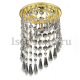 Встраиваемый светильник Ambrella light Crystal K2247 CL/G. 