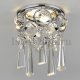 Встраиваемый светильник Ambrella light Crystal K2222 CH/CL. 