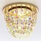 Встраиваемый светильник Ambrella light Crystal K2075 G/PR. 