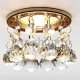 Встраиваемый светильник Ambrella light Crystal K2051 CL/G. 