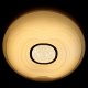 Потолочный светодиодный светильник Ambrella light Orbital Crystal Sand FS1234 WH 48W D390. 