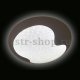 Потолочный светодиодный светильник Ambrella light Orbital Crystal Sand FS1223 WH 48W D400. 
