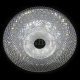 Потолочный светодиодный светильник Ambrella light Orbital Crystal F96 CL 48W D390. 