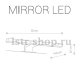 Подсветка для зеркал Nowodvorski Mirror Led 9340. 