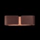 Настенный светильник Ideal Lux Clip AP2 Small Corten. 