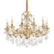 Подвесная люстра Ideal Lux Gioconda SP12 Oro. 