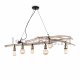 Подвесная люстра Ideal Lux Driftwood SP6. 