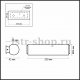 Настенный светильник Odeon Light Tube 2028/2W. 