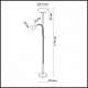 Торшер Odeon Light Trend 2712/F. 
