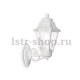 Уличный настенный светильник Ideal Lux Anna AP1 Big Bianco. 